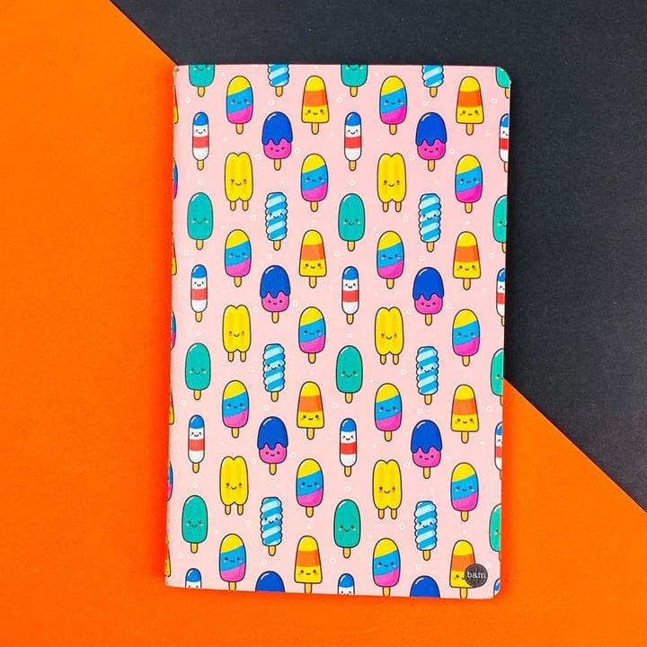 Dondurma  Tasarımlı Terzi Dikişli Defter