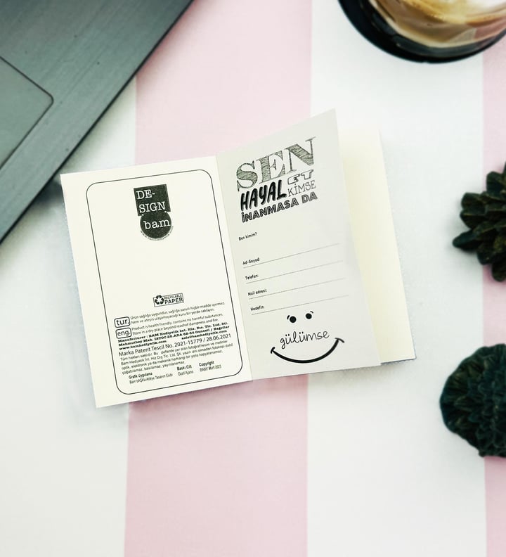 Halledicem Ama Hangi Birini V2 Tasarımlı Sert Kapaklı Mini Defter