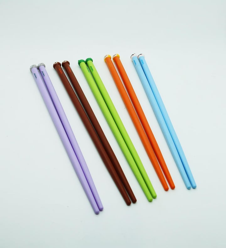 Hayvan Figürlü Chopstick x10