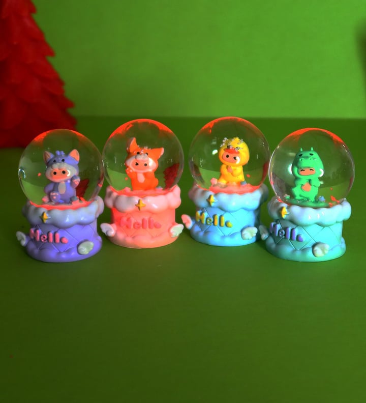 Işıklı Mini Kar Küresi