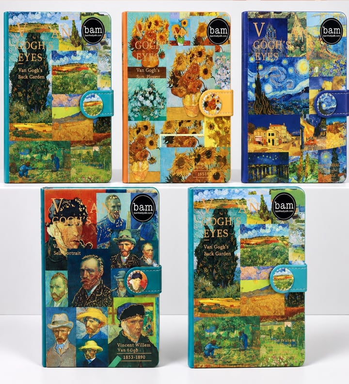 Van Gogh A5 80 Yaprak Defter x12