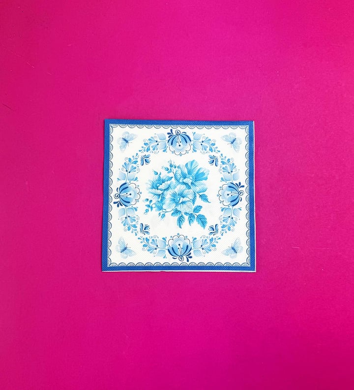 20 Adet Desenli Peçete x12