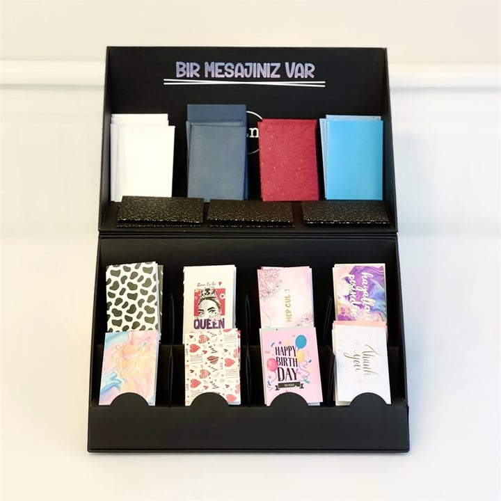 200 Pcs of Message Cards W / Stand