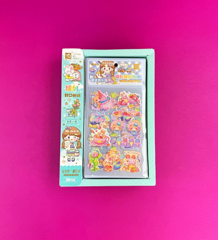 4 Adet 14,5x10 Cm Sticker X30