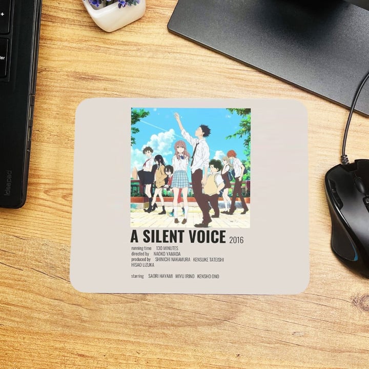 A Slient Voice Tasarımlı Mouse Pad