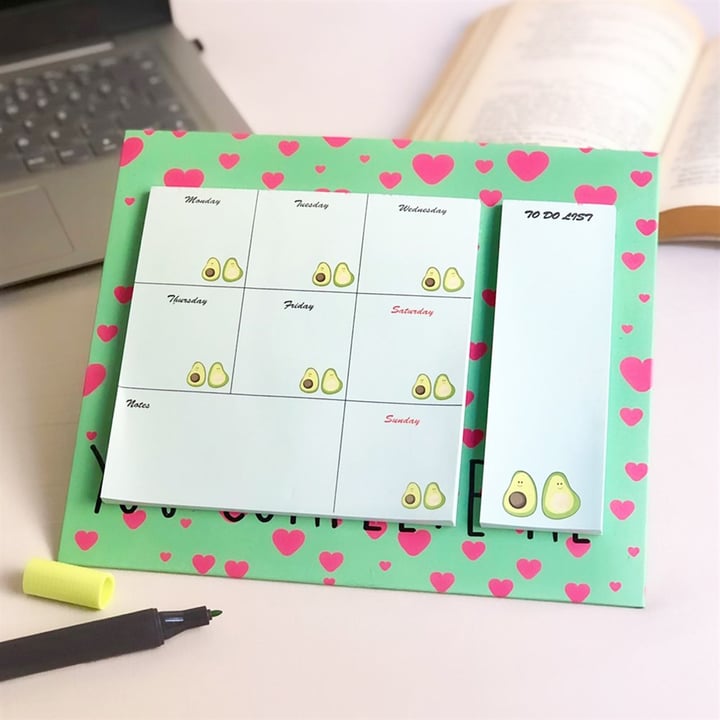 Avokado Tasarımlı Planner