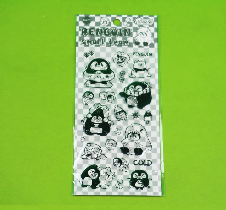 Bam 2111 Şeffaf Sticker x12