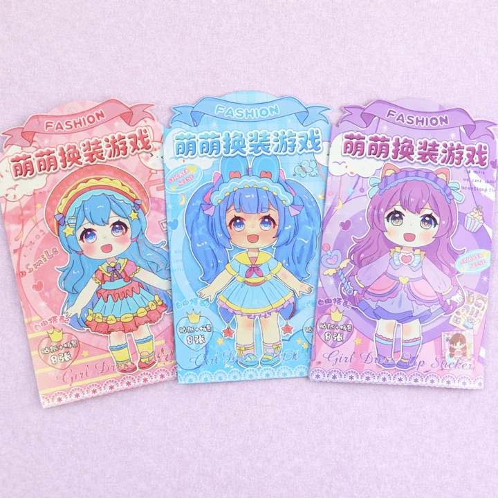 BAM 2126 15*17,5 cm. 4 Sayfa Stciker 4 Sayfa Giydirme Sticker X12