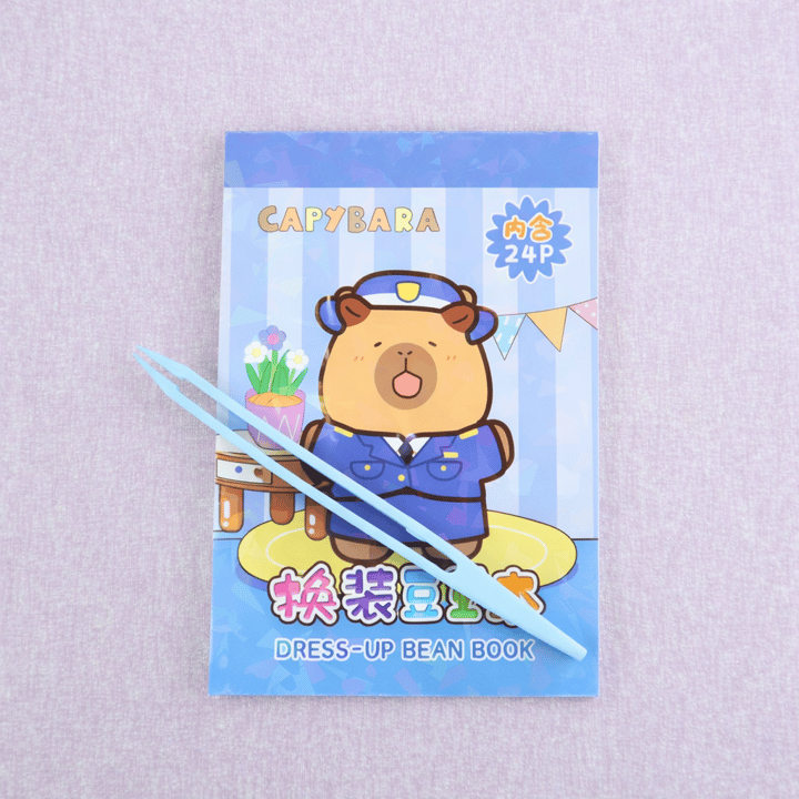 BAM 2127 8*12 cm. 12 Sayfa Sticker 12 Sayfa Giydirme Cımbızlı Sticker X24