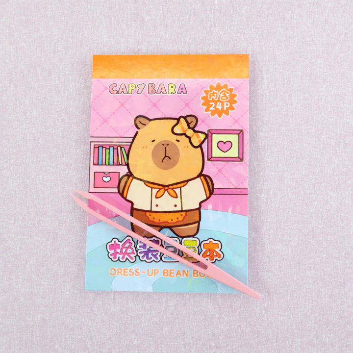 BAM 2127 8*12 cm. 12 Sayfa Sticker 12 Sayfa Giydirme Cımbızlı Sticker X24