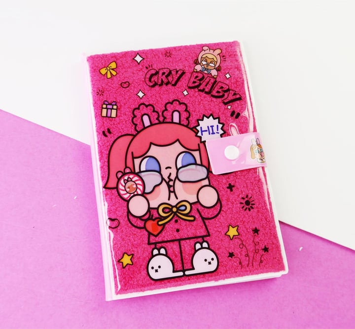 Bam 2164 Ağlayan Bebek Peluş Defter x8