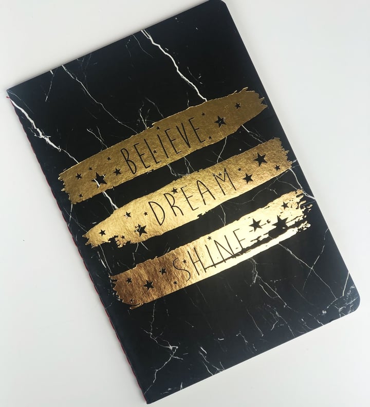 Believe Tasarımlı Lak Defter