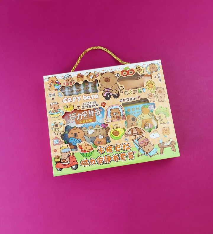 Capybara Sticker Seti x6