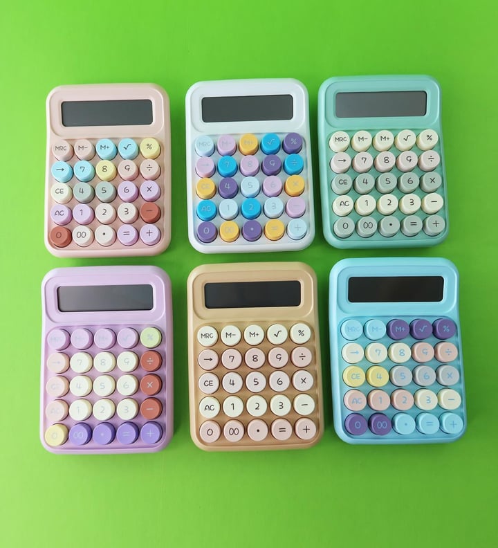 Daktilo Hesap Makinası x12
