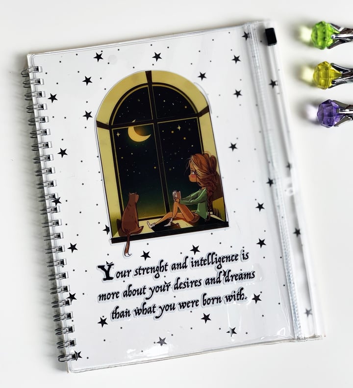 Dream Tasarımlı Çanta Kapaklı Defter