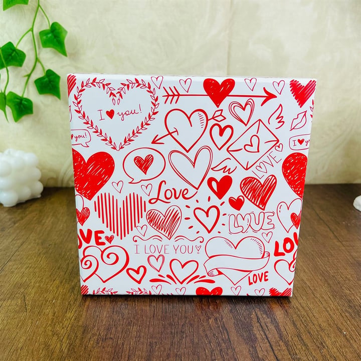 Love Kalp Tasarımlı 3'lü Kutu
