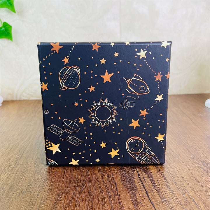 Space Roket Tasarımlı 3'lü Kutu