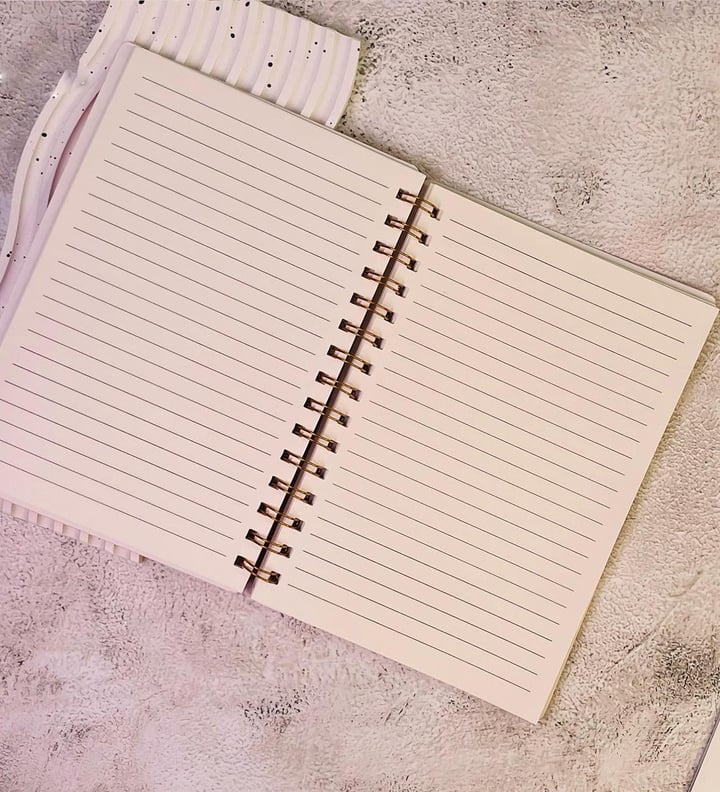 Spiralli Köpek Tasarımlı Defter x12