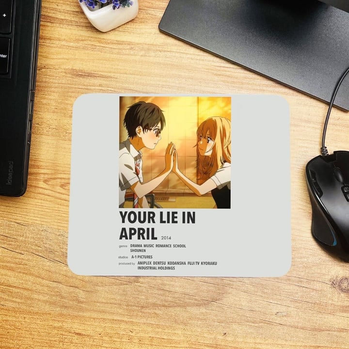Your Lie in April Tasarımlı Mouse Pad