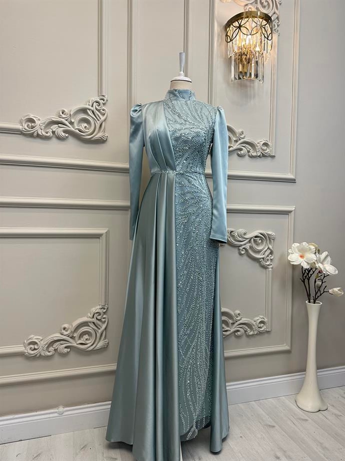 green emerald velvet dress Grace Sparkle Gown