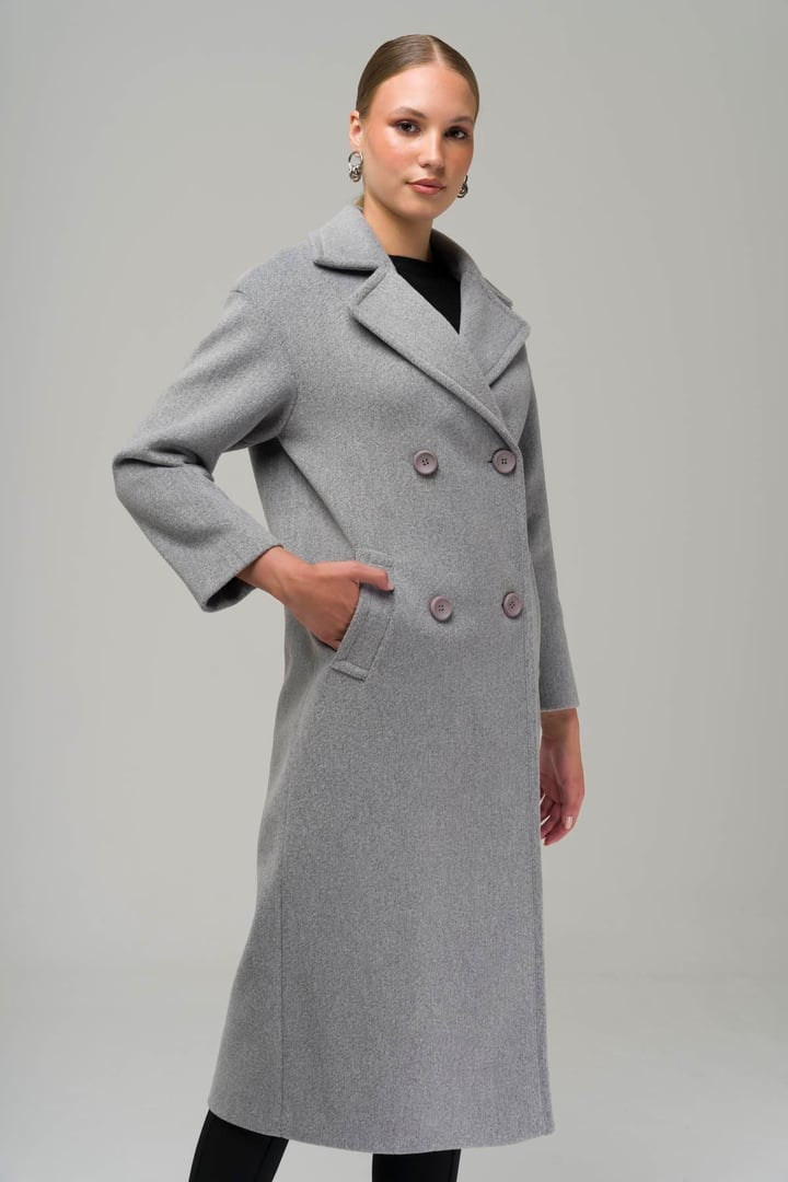 Kruvaze Ara Boy Oversize Kaban AÇIK GRİ 3860-Y