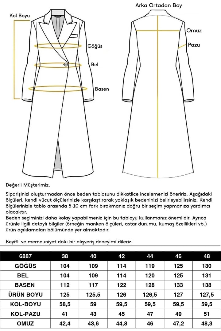 Çıkabilir Atkılı Su İtici Özellikli Trençkot HAKİ 6887