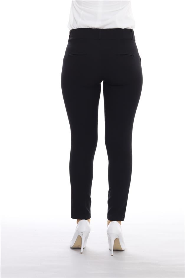 Fleto Cepli Pantolon SİYAH 7553
