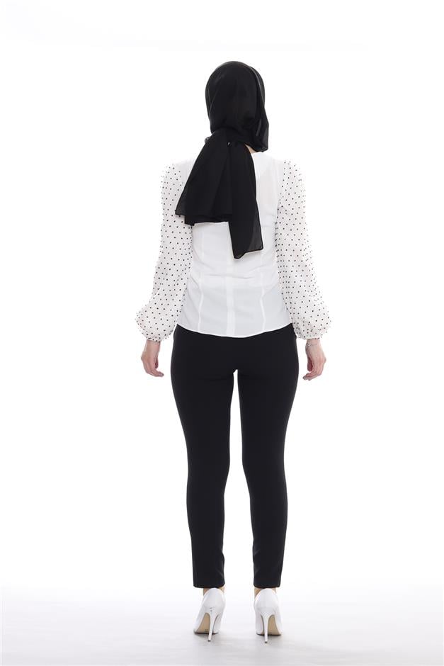 Fleto Cepli Pantolon SİYAH 7553