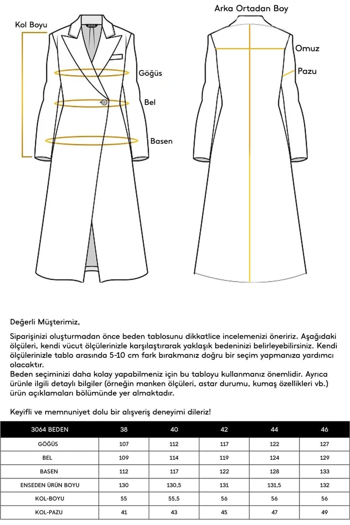 Gömlek Yaka Apolet Detaylı Oversize Uzun Kaban KOYU GRİ 3064