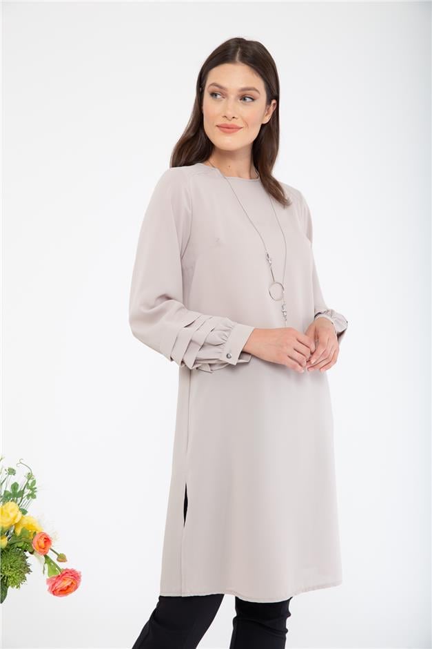 Kolu Kat Kat Kolyeli Tunik TAŞ 9795