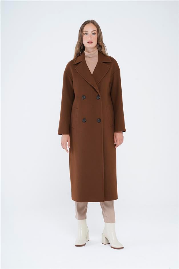 Kruvaze Ara Boy Oversize Kaban KAHVE 3860