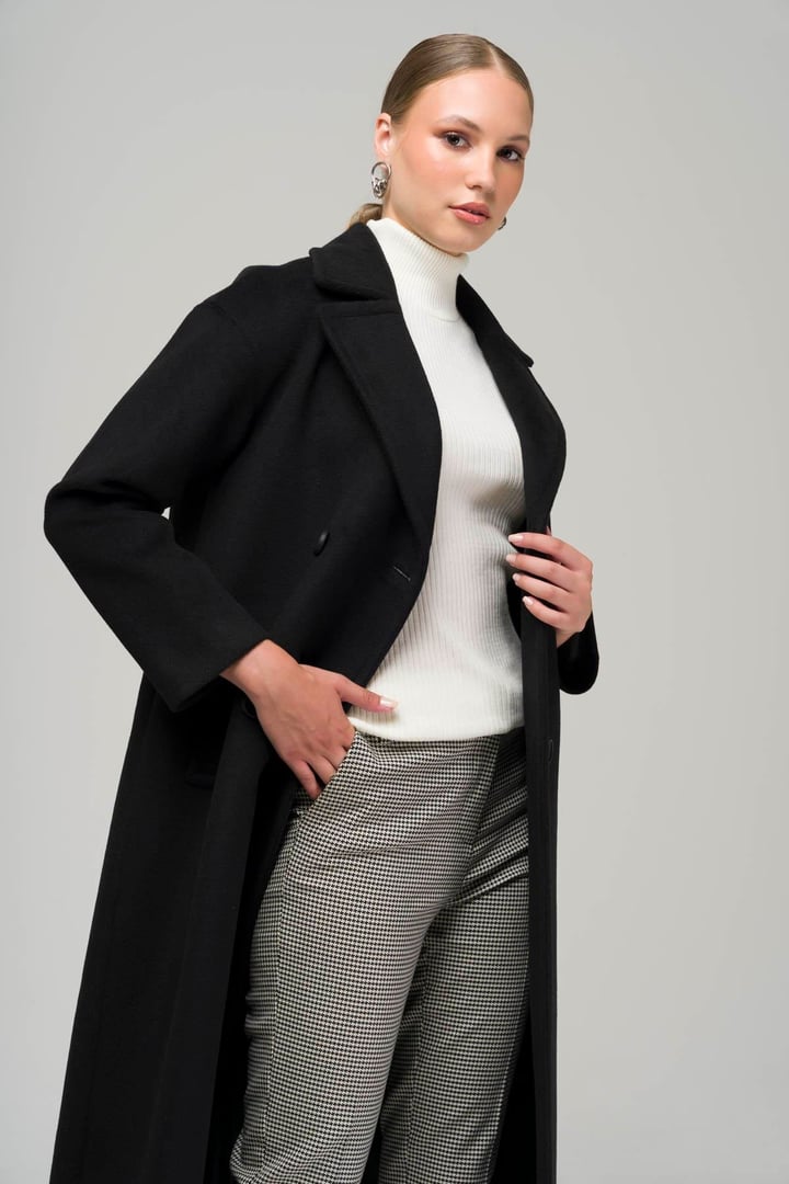 Kruvaze Ara Boy Oversize Kaban SİYAH 3860-Y