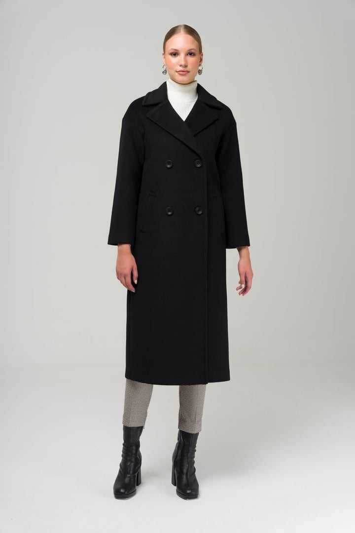 Kruvaze Ara Boy Oversize Kaban SİYAH 3860-Y