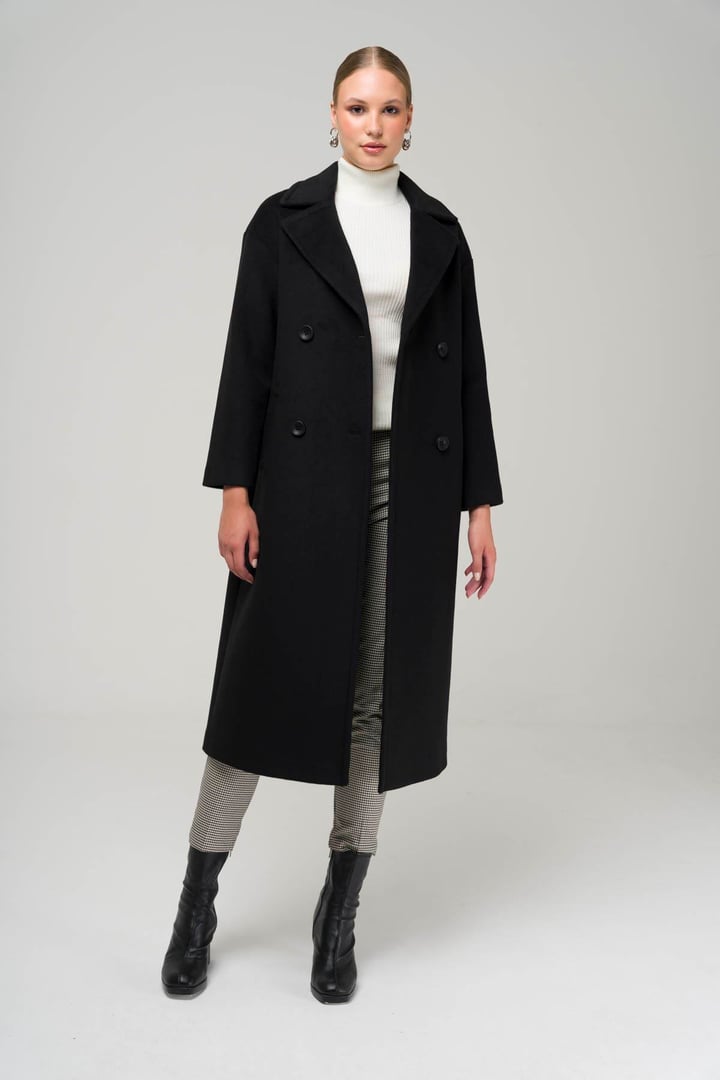 Kruvaze Ara Boy Oversize Kaban SİYAH 3860-Y