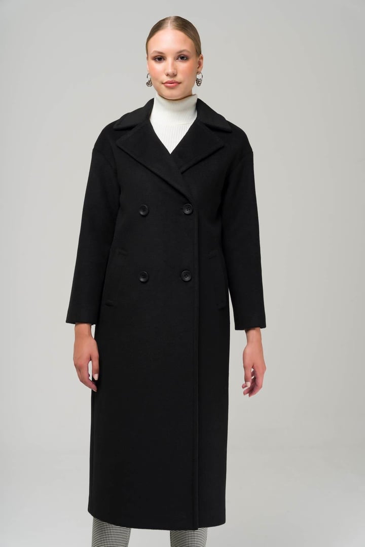 Kruvaze Ara Boy Oversize Kaban SİYAH 3860-Y