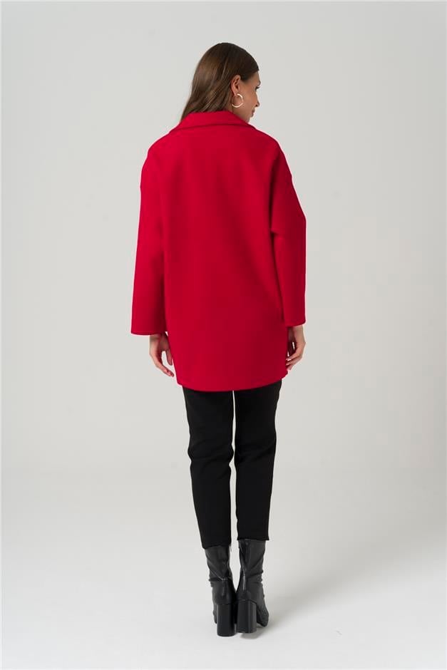Kruvaze Oversize Kaban KIRMIZI 3884