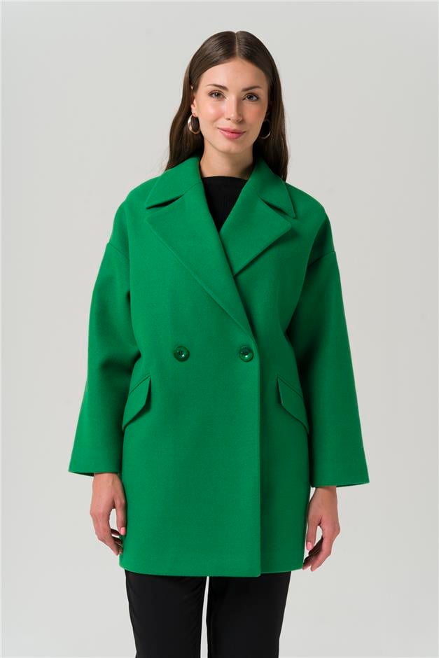 Kruvaze Oversize Kaban YEŞİL 3884