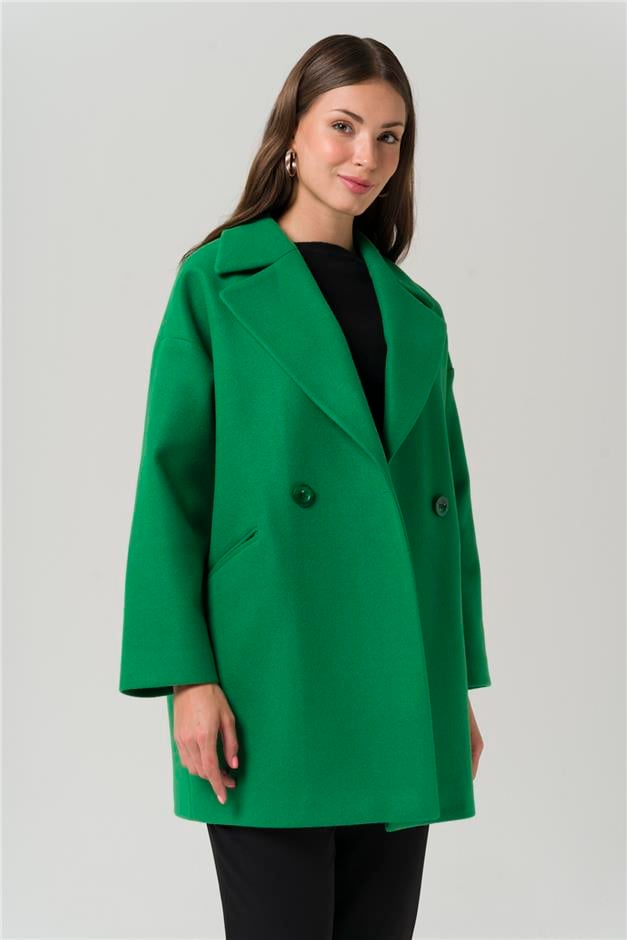 Kruvaze Oversize Kaban YEŞİL 3884