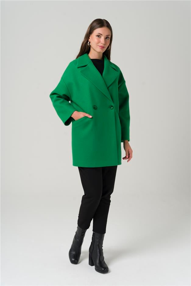 Kruvaze Oversize Kaban YEŞİL 3884