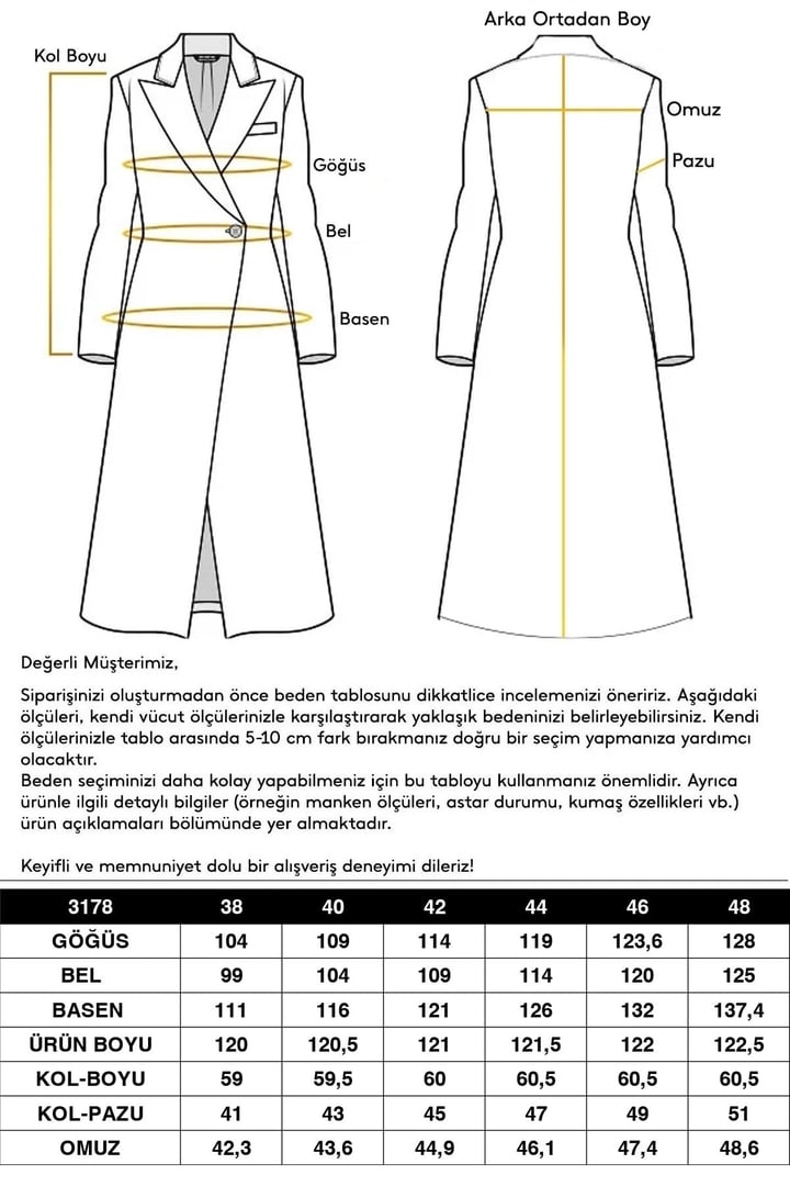 Oversize Çıkabilen Kürklü Düşük Kol  Kaban SİYAH 3178