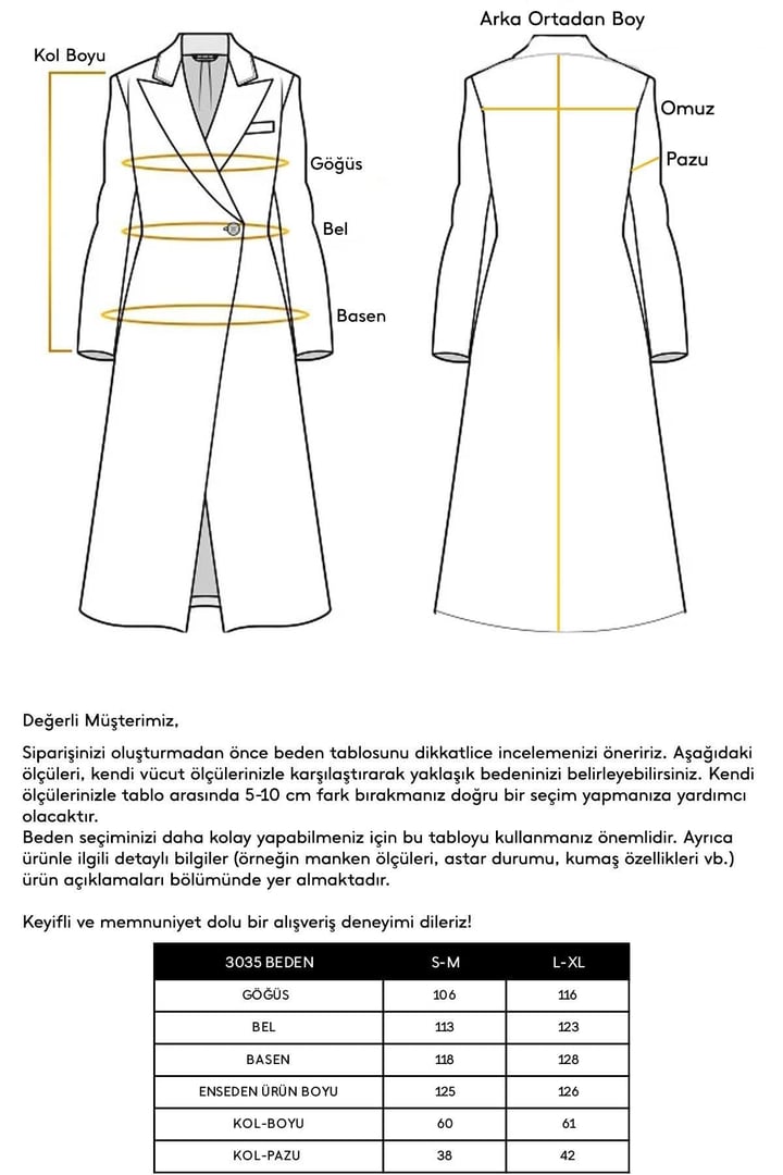Oversize Çıt Çıt Kapamalı Balık Sırtı Desen Ara Boy Kaban KAHVE 3035