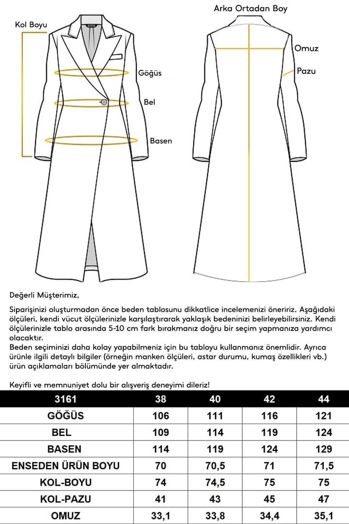 Pelerin ve Kol Patı Detaylı Kruvaze Kısa Kaban AÇIK GRİ 3161