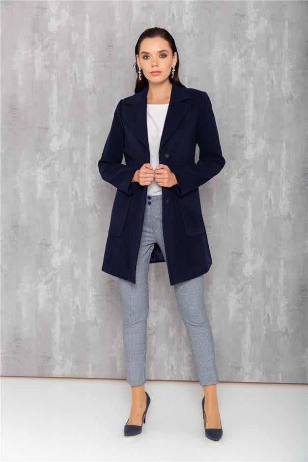 Torba Cepli Kuşaklı Kaban LACİVERT 3630