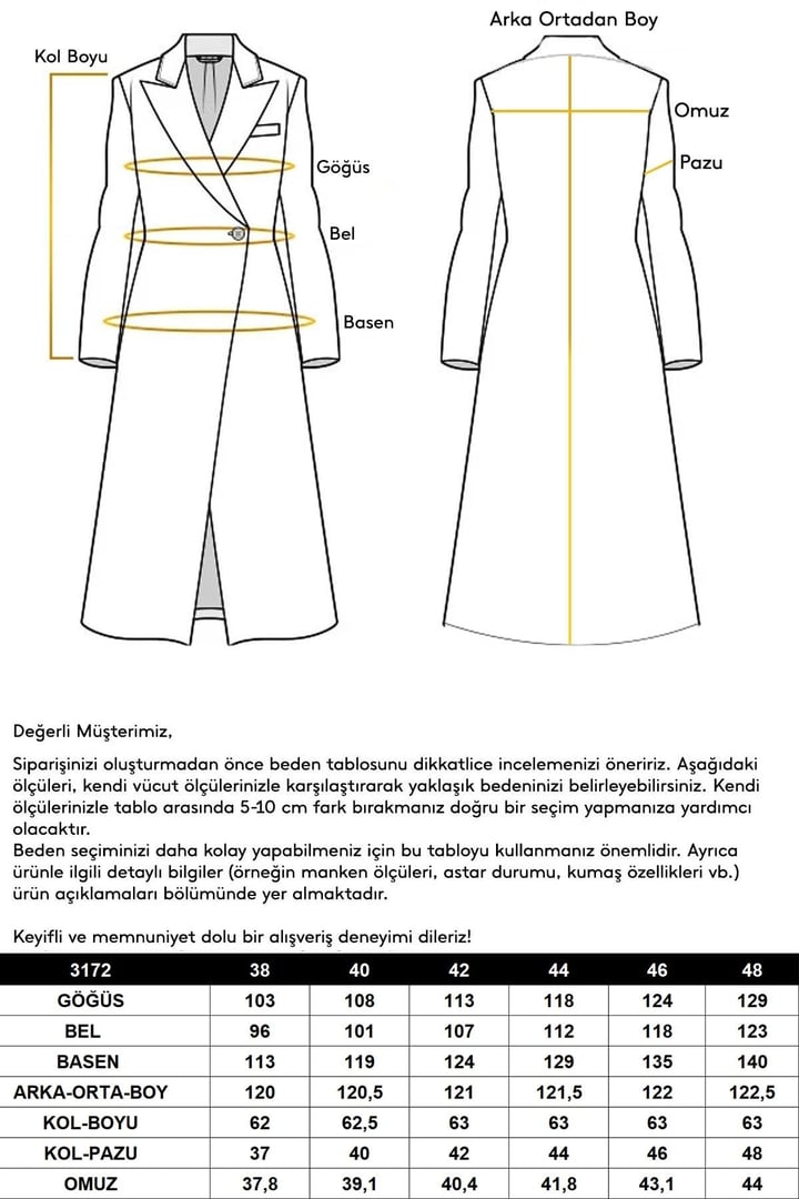 Yakası Triko Detaylı Punto Dikişli Exclusive Kaban SİYAH 3172