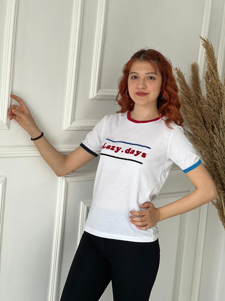 BEYAZ LAYZ DAYS TİŞÖRT