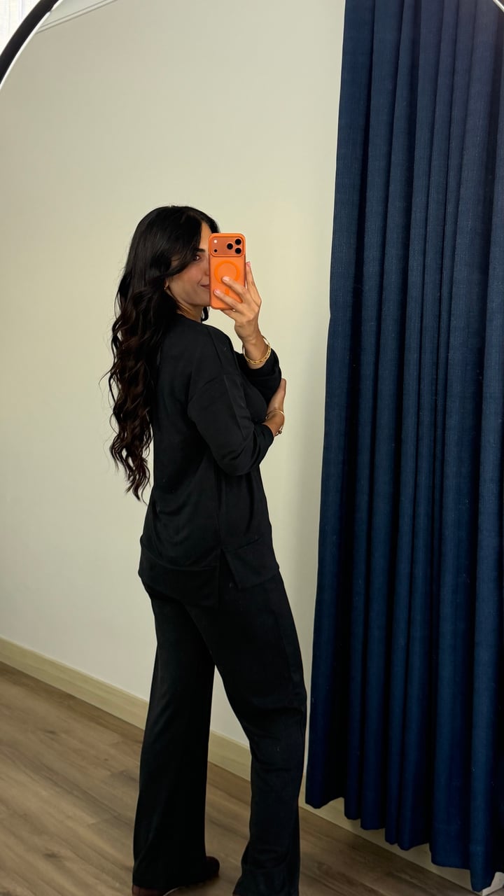 Calista Siyah Modal Pike İkili Takım