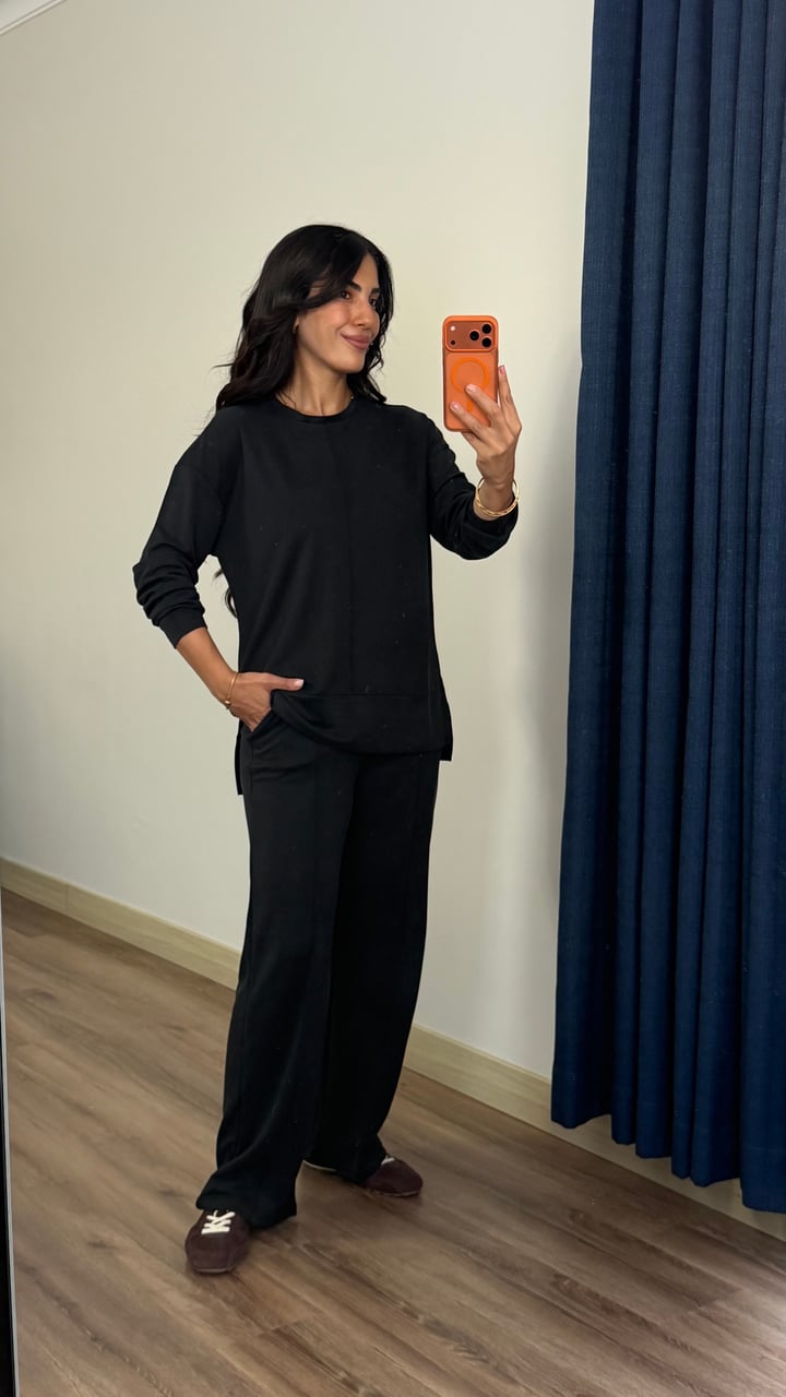 Calista Siyah Modal Pike İkili Takım