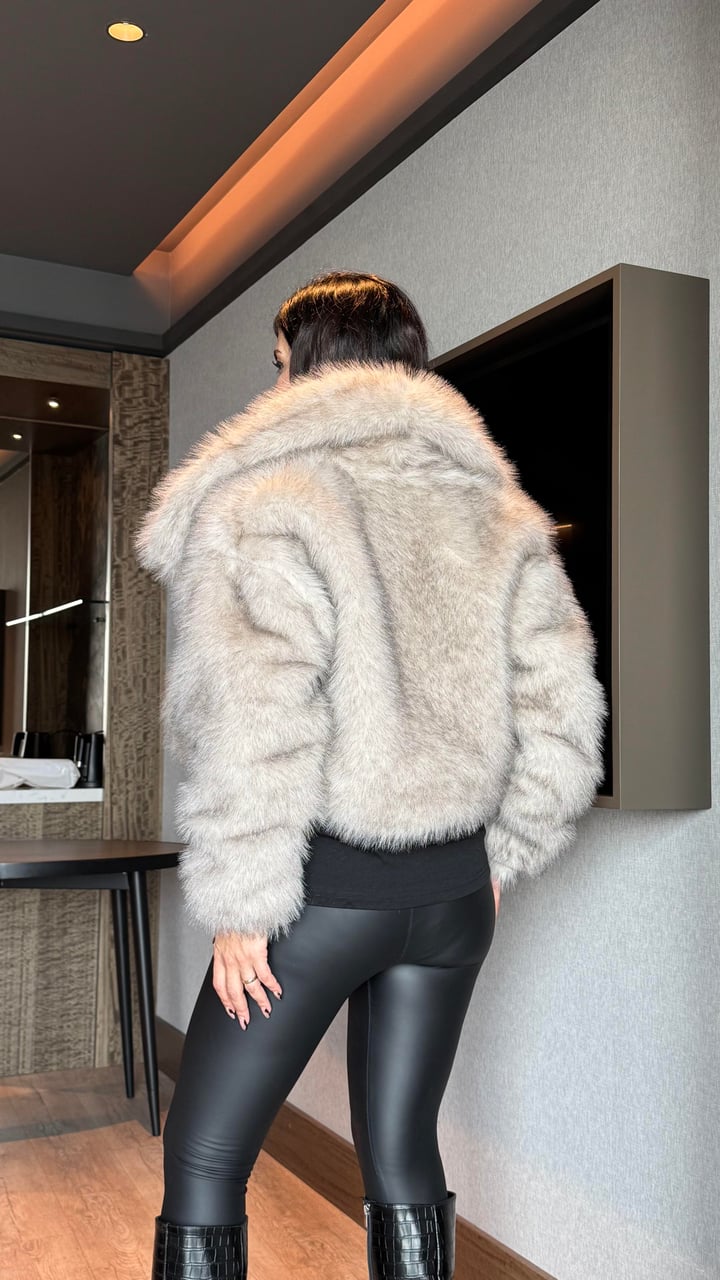 Clara Çift Taraflı Kürklü Mont