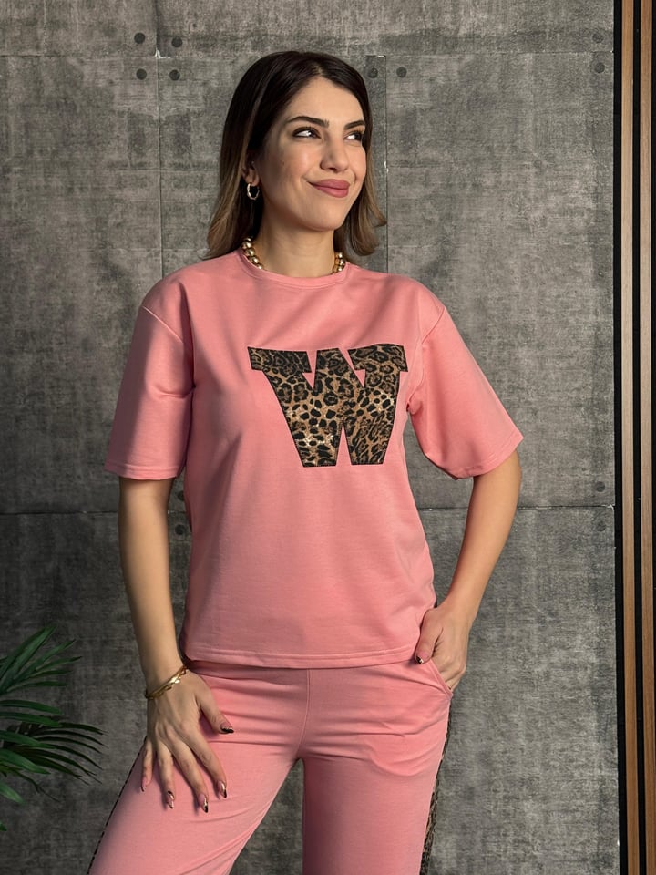 Doxxo Pembe Leoparlı İkili Takım