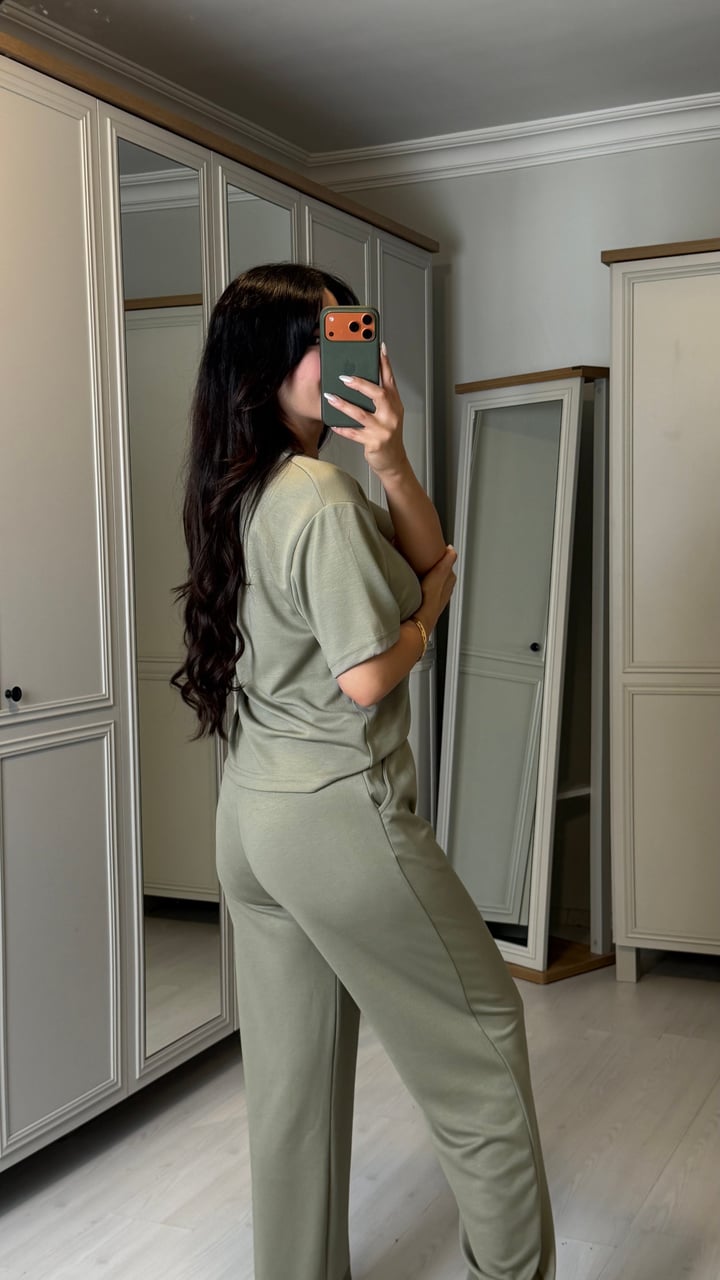 Fonda Yeşil Oys Basic İkili Takım